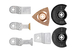 Outil multifonctions Starter-Set « Classic », 7 pièces - METABO - 626977000
