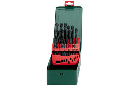 Coffret de forets HSS-R SP, 25 pièces - METABO - 627152000