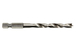 Mèche à bois pour usage professionnel 4 x 75 mm, queue à 6 pans - METABO - 627524000