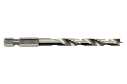 Mèche à bois pour usage professionnel 10 x 100 mm, queue à 6 pans - METABO - 627528000