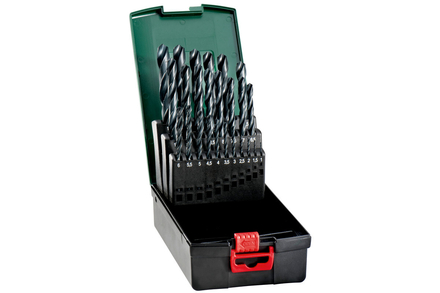 Coffret HSS-R SP, 25 pièces - METABO - 627667000