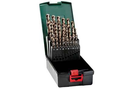 Coffret HSS-Co SP, 25 pièces - METABO - 627672000