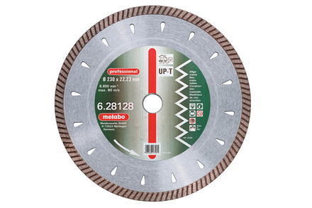 Meule de tronçonnage diamantée, 230 x 2,7 x 22,23 mm,
