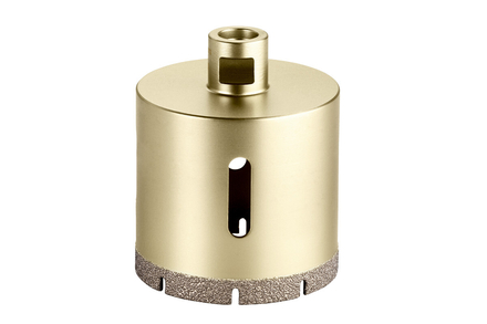 Couronne diamantée pour carrelage « Dry », 82 mm, M 14 - METABO - 628316000