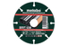 Meule de tronçonnage diamantée 115x1,3x22,23mm, « MUP », Métal/Universal « professional » - METABO - 628547000