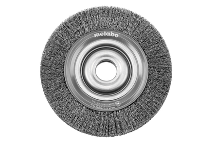 Brosse circulaire métallique 150x28x1/2'' / 0,3 mm / USA - METABO - 629071000