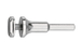 Porte-meule pour petites meules de tronçonnage - METABO - 630189000