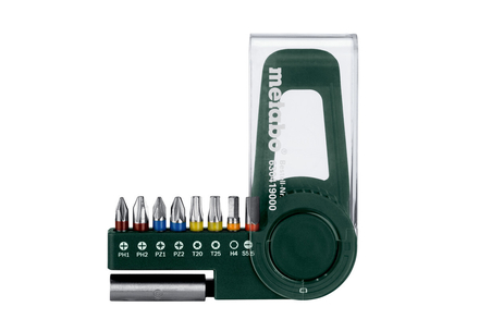 Coffret d'embouts SP, 9 pièces - METABO - 630419000