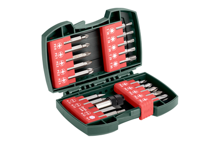 Assortiment d'embouts IV-SP, 20 pièces - METABO - 630454000