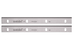 2 lames de rabot HSS 260 mm ADH 1626 - METABO - 630545000