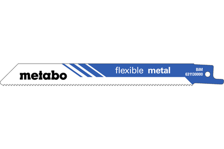 2 lames de scie sabre « flexible metal » 150 x 0,9 mm - METABO - 631130000