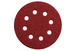 5 feuilles abrasives auto-agrippantes 125 mm P 80, B+M, SXE - METABO - 631228000