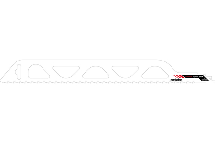 Lame de scie sabre « expert brick » 455 x 1,5 mm - METABO - 631918000