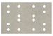 Feuilles abrasives auto-agrippantes 80 x 133 mm, P 120, 16 trous, à fixation auto-agrippante SRA - METABO - 635201000
