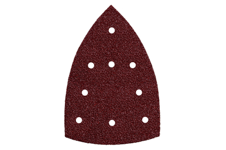 Feuilles abrasives auto-agrippantes 100 x 150 mm, P 100, 9 trous, à fixation auto-agrippante SMA - METABO - 635208000