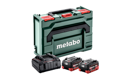 Set de base 2 x LiHD 10Ah + ASC 145 + metaBOX - METABO - 685142000