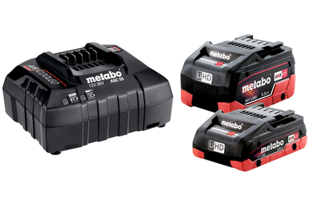 Set de base LiHD 1 x 4.0 Ah + 1 x 5.5 Ah - METABO - 685160000