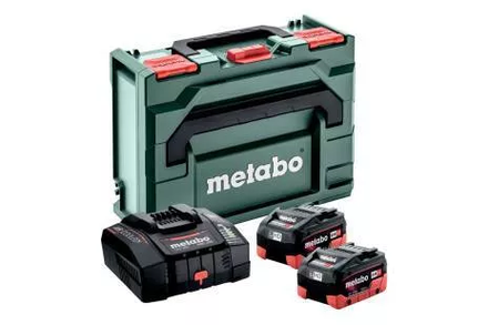 Pack énergie 2 Batteries 18V + chargeur ultrarapide - METABO - 685303000