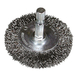 Brosse circulaire 75X0.3 avec queue 1/4