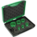 Cassete de scies trépans bimétal électricien - Lot de 9 - HIKOKI - 752172