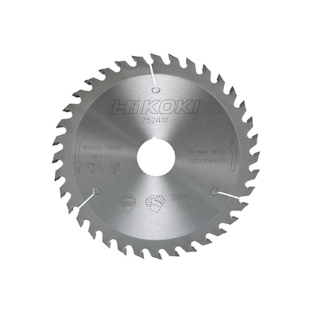 Lame pour scie circulaire bois 185 x 30, 36 dents - HIKOKI - 752432