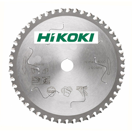 Lame pour scie circulaire aluminium 216 x 30, 60 dents - HIKOKI - 752449