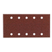 Papier abrasif 115X230 mm G60 - Lot de 10 - Velcro - HIKOKI - 753062