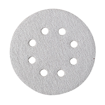 Disque abrasif Ø125 G120 blanc velcro - Lot de 10 - HIKOKI - 753135