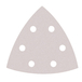Papier abrasif delta 94 mm K60 blanc - Lot de 10 - HIKOKI - 753412