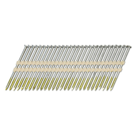 Clous tête-O 2.8x65mm 21° électro galvanisée - Lot de 3000 - HIKOKI - 753623