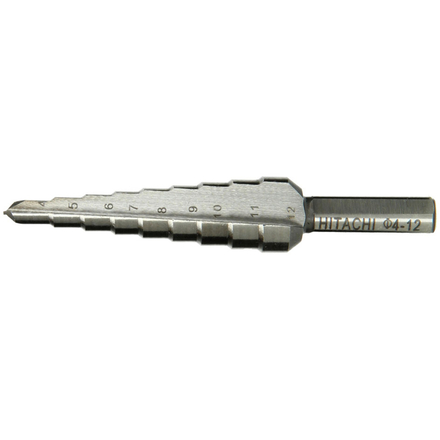 Foret multi-étage HSS Ø 4 - 12 MM - HIKOKI - 780111