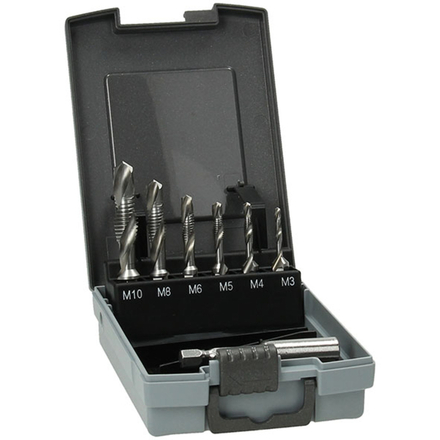 Mèches combi avec filetage M3/M4/M5/M6/M8/M10 - HIKOKI - 780139