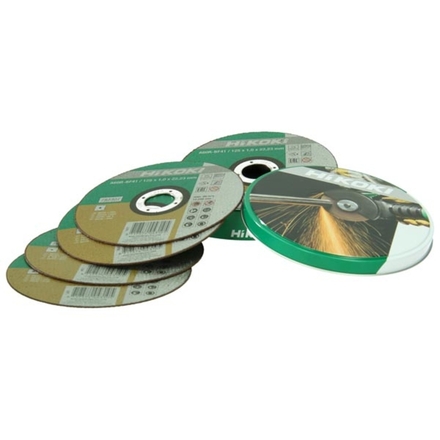 Disque de coupe Inox - Lot de 10 - 115X1 mm - HIKOKI - 782308