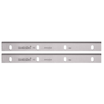 2 fers de rabot HSS, HC 333 - METABO - 0911053179