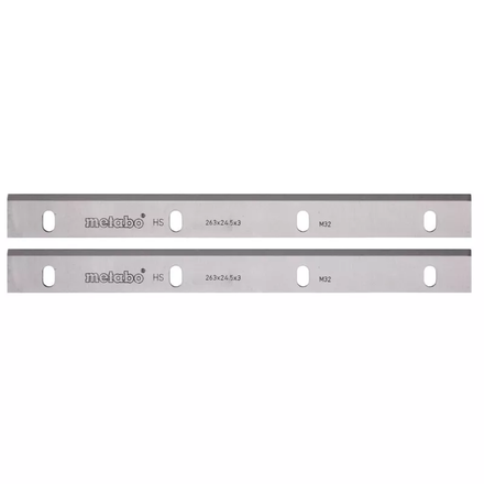 2 fers de rabot HSS, HC 333 - METABO - 0911053179