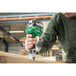 Affleureuse pince 6/8mm - 18v brushless - sans batterie ni chargeur - HIKOKI - M1808DAW2Z