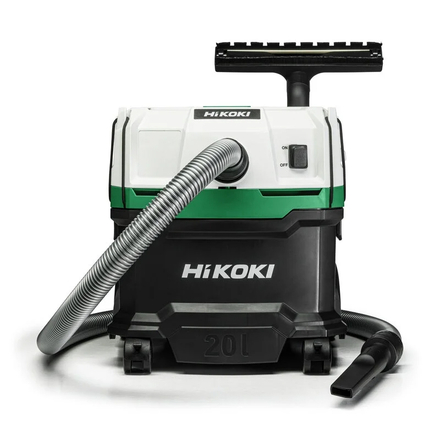 Aspirateur poussière/eau 1200w 20L classe l - nettoyage filtre manuel - HIKOKI - RP200SLWAZ