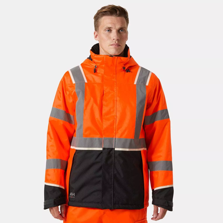 Veste d'hiver UC-ME orange haute visibilité/ébène - HELLY HANSEN - 71355_269