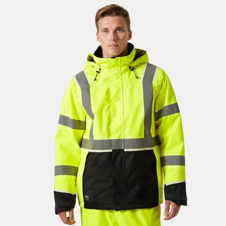 Veste d'hiver UC-ME jaune haute visibilité/ébène - HELLY HANSEN - 71355_369