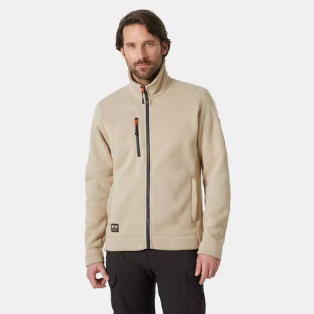 Veste polaire en tricot Kensington sable/ébène - HELLY HANSEN - 72250_789