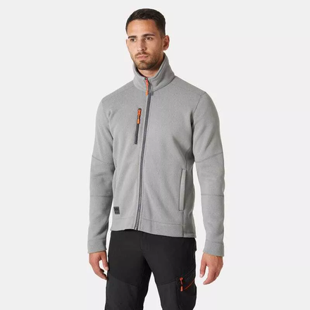 Veste polaire en tricot Kensington gris - HELLY HANSEN - 72250_930