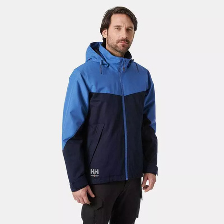 Veste d'hiver Oxford marine/bleu pierre - HELLY HANSEN - 73290_595