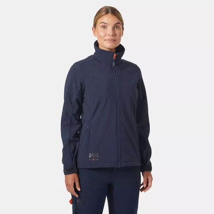 Veste softshell femme W Luna bleu marine - HELLY HANSEN - 74240_590