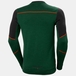 T-shirt à col rond HH LIFA Merino vert/ébène - HELLY HANSEN - 75106_469