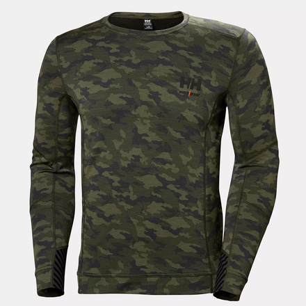 T-shirt à col rond HH LIFA Merino camouflage - HELLY HANSEN - 75106_481