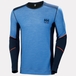 T-shirt à col rond HH LIFA Merino marine/bleu pierre - HELLY HANSEN - 75106_595