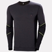 T-shirt à col rond HH LIFA Merino noir/ébène - HELLY HANSEN - 75106_999