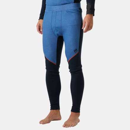 Pantalon sous couche HH LIFA Merino marine/bleu pierre - HELLY HANSEN - 75506_595