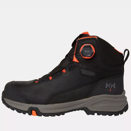 Chaussures mi-hautes de sécurité Manchester LTR Mid BOA S7 HT noir/gris - HELLY HANSEN - 78443_999