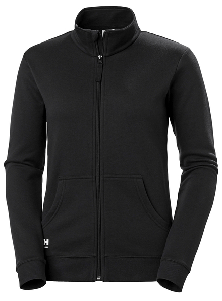 Sweatshirt femme zippé W Classic noir - HELLY HANSEN - 79321_990
